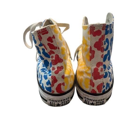 Converse Chuck Taylor Leopard Print High Top Sneakers Unisex Casual - Picture 3 of 7